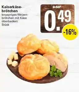 WEZ Kaiserkäsebrötchen Angebot