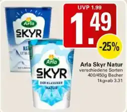 WEZ Arla Skyr Natur Angebot