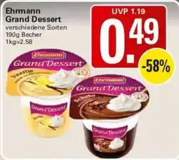 WEZ Ehrmann Grand Dessert Angebot