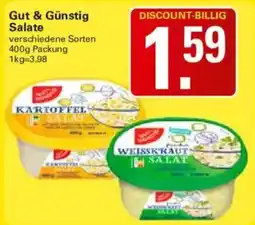 WEZ Gut & Günstig Salate Angebot