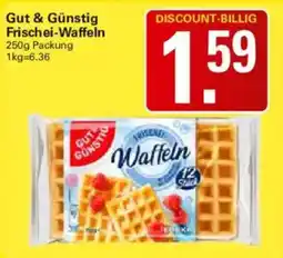 WEZ Gut & Günstig Frischei-Waffeln Angebot