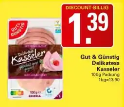 WEZ Gut & Günstig Delikatess Kasseler Angebot