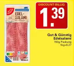 WEZ Edelsalami Angebot