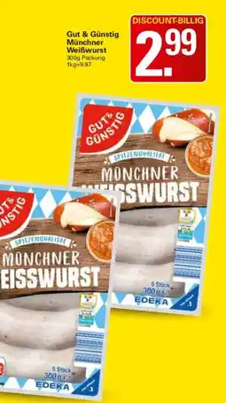 WEZ Gut & Günstig Münchner Weißwurst Angebot