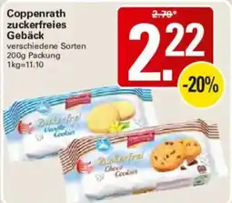 WEZ Coppenrath zuckerfreies Gebäck Angebot