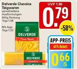 WEZ Delverde Classica Teigwaren Angebot