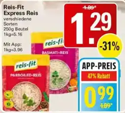 WEZ Reis-Fit Express Reis Angebot
