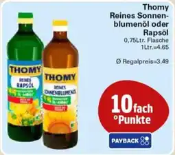 WEZ Thomy Reines Sonnenblumenöl oder Rapsöl Angebot