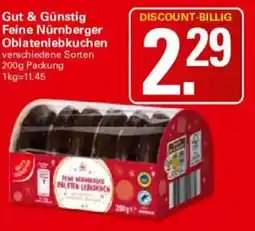 WEZ Feine Nürnberger Oblatenlebkuchen Angebot