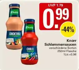 WEZ Knorr Schlemmersaucen Angebot