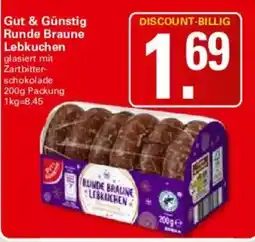 WEZ Gut & Günstig Runde Braune Lebkuchen Angebot