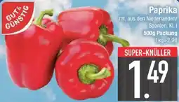 E-Center GUT & GÜNSTIG Paprika Angebot