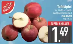 E-Center GUT & GÜNSTIG Tafeläpfel Angebot