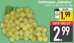 E-Center Tafeltrauben "Sultanina" Angebot