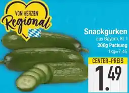 E-Center Snackgurken Angebot