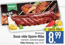 E-Center Wiesbauer Sous vide Spare-Ribs Angebot