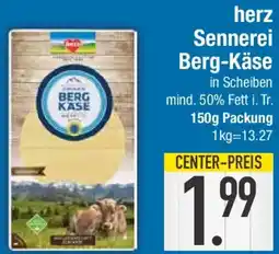 E-Center herz Sennerei Berg-Käse Angebot