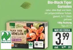 E-Center EDeka Bio Black Tiger Garnelen Angebot
