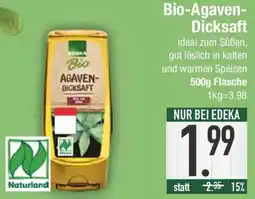 E-Center Bio Agaven-Dicksaft Angebot