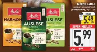E-Center Melitta Kaffee Angebot