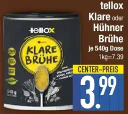 E-Center tellox Klare Hühner Brühe Angebot
