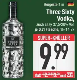 E-Center Three Sixty Vodka Angebot