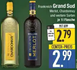 E-Center Grand Sud Merlot, Chardonnay und weitere Sorten Angebot