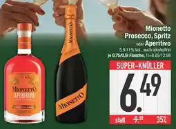 E-Center Mionetto Prosecco, Spritz oder Aperitivo Angebot