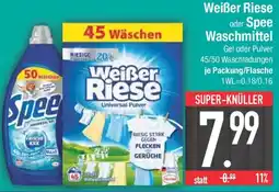 E-Center Weißer Riese oder Spee Waschmittel Angebot