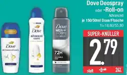 E-Center Dove Deospray Angebot