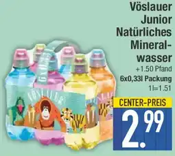 E-Center Vöslauer Junior Natürliches Mineralwasser Angebot