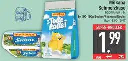 E-Center Milkana Schmelzkäse Angebot