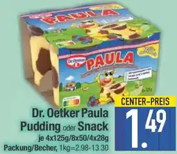 E-Center Dr. Oetker Paula Pudding oder Snack Angebot