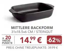 E-Center Mittlere backform Angebot