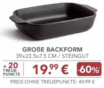 E-Center GROßE BACKFORM Angebot