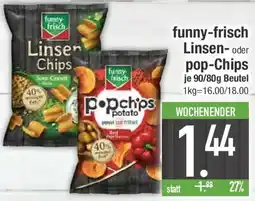 E-Center funny-frisch Linsen- oder pop-Chips Angebot