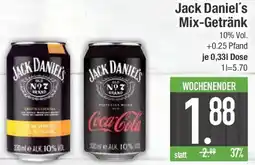 E-Center Jack Daniel's Mix-Getränk Angebot
