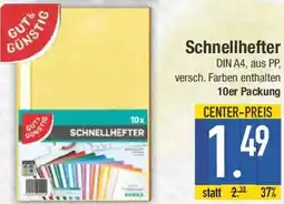 E-Center Schnellhefter Angebot