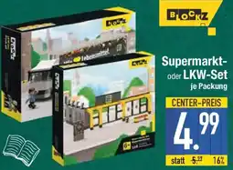 E-Center BLOCKZ Supermarkt- oder LKW-Set Angebot