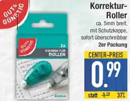 E-Center Korrektur-Roller Angebot