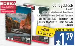 E-Center Collegeblock Angebot