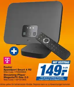 Expert Router Speedport Smart 4 R2 Streaming-Player MagentaTV One 2.0 Angebot