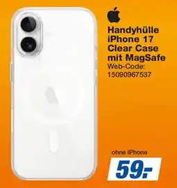Expert Handyhülle iPhone 17 Clear Case mit MagSafe Angebot