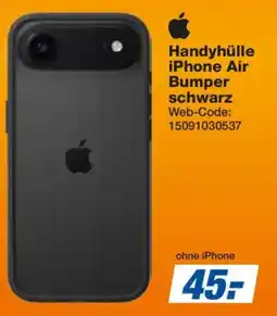 Expert Handyhülle iPhone Air Bumper schwarz Angebot