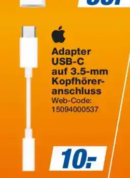 Expert Apple Adapter USB-C auf 3.5-mm Kopfhöreranschluss Angebot