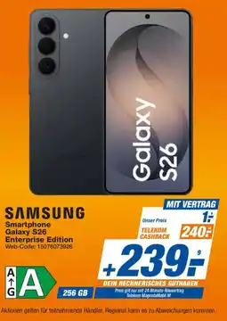 Expert SAMSUNG Smartphone Galaxy S26 Enterprise Edition Angebot
