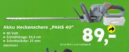 Globus Baumarkt Akku Heckenschere „PAHS 40“ Angebot