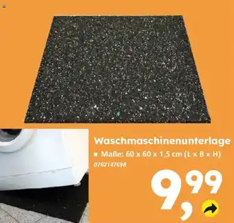 Globus Baumarkt Waschmaschinenunterlage Angebot