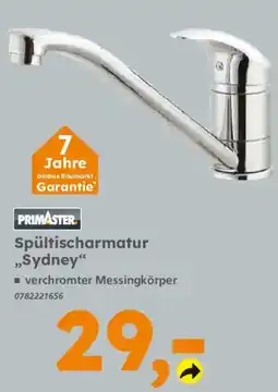 Globus Baumarkt PRIMASTER Spültischarmatur „Sydney“ Angebot