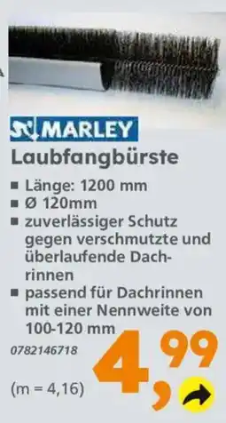 Globus Baumarkt MARLEY Laubfangbürste Angebot